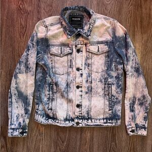 Reason Multicolor Denim Jacket
